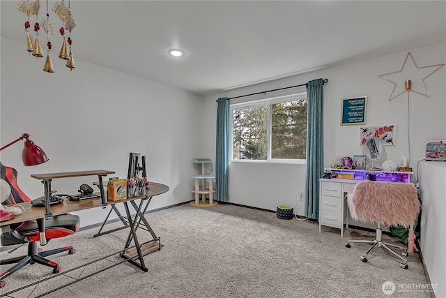 13218 197th St E, Graham, WA 98338 - office featuring light carpet