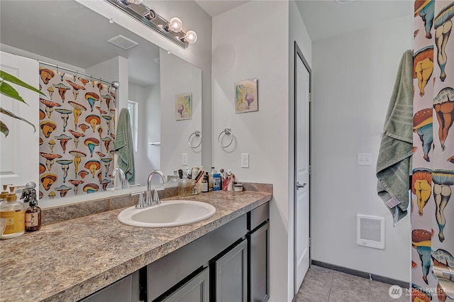 13218 197th St E, Graham, WA 98338 - full bathroom featuring vanity and tile patterned flooring