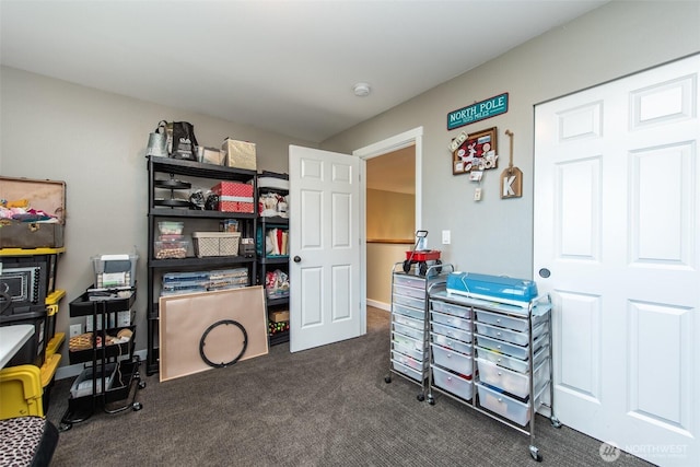 1063 Tamarack Ln, Port Angeles, WA 98362 - view of carpeted office