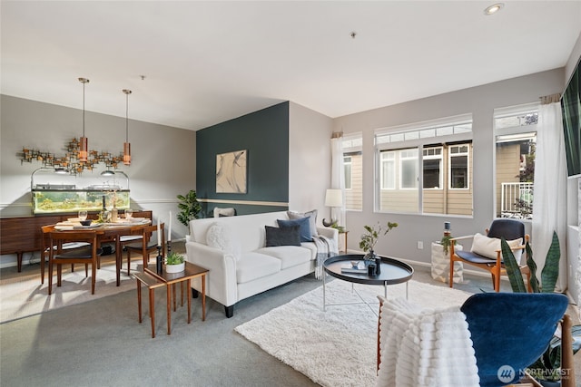 22756 SE 13th Ln Unit C6, Sammamish, WA 98075 - living area featuring carpet flooring