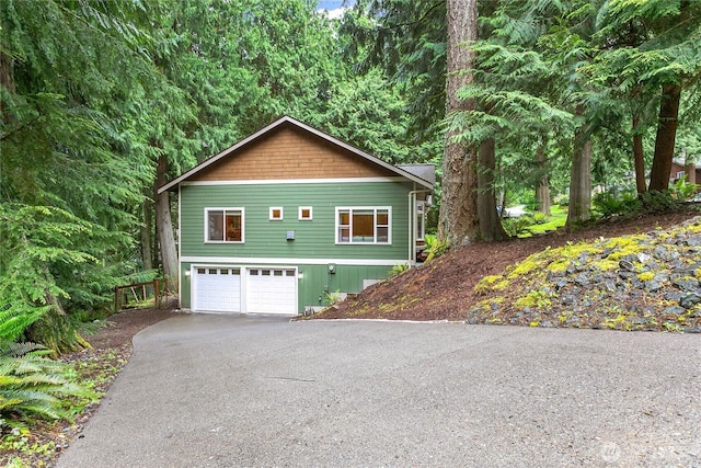 137 Sudden Valley Dr, Bellingham, WA 98229 - view of front of house with driveway and a garage