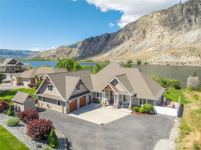 35 N Shore Dr, Orondo, WA 98843 - view of mountain background with a large body of water