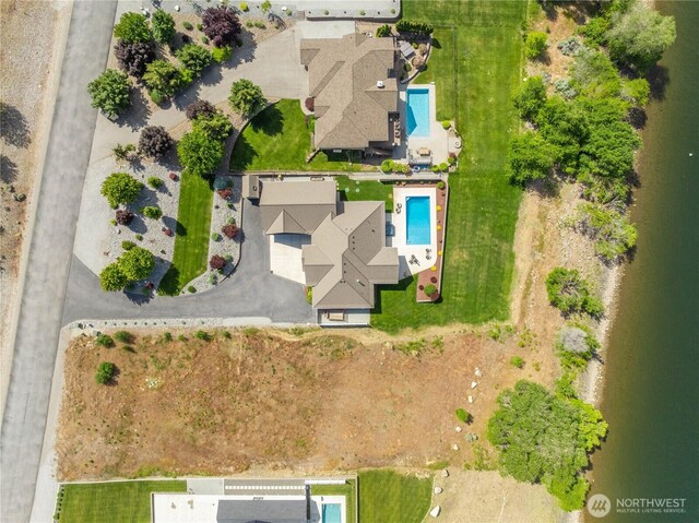 35 N Shore Dr, Orondo, WA 98843 - view of property location with a pool area and a large body of water