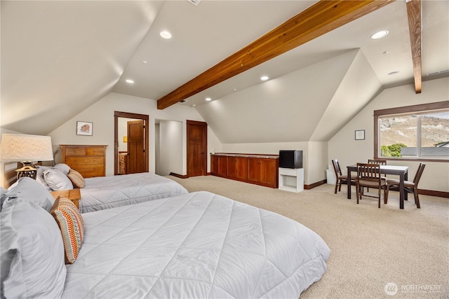35 N Shore Dr, Orondo, WA 98843 - bedroom featuring recessed lighting, baseboards, and light carpet