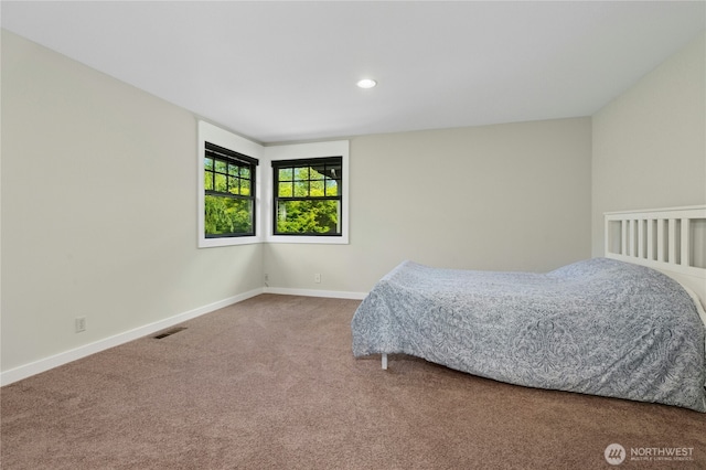 15102 93rd Pl NE, Bothell, WA 98011 - bedroom featuring carpet floors, baseboards, and recessed lighting