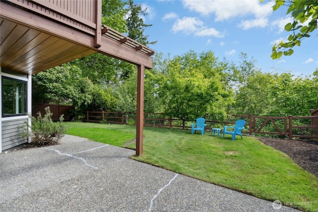 15102 93rd Pl NE, Bothell, WA 98011 - view of yard with a patio and view of scattered trees