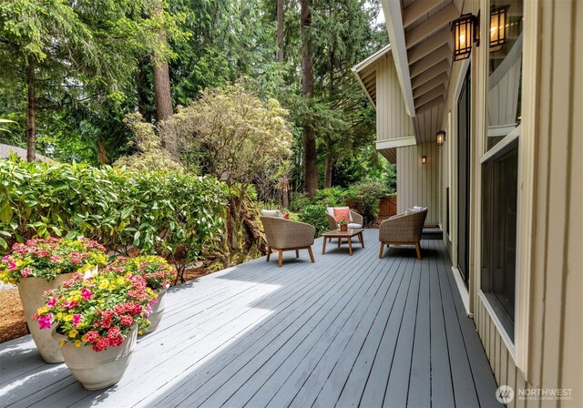 2714 Sahalee Dr E, Sammamish, WA 98074 - view of wooden terrace