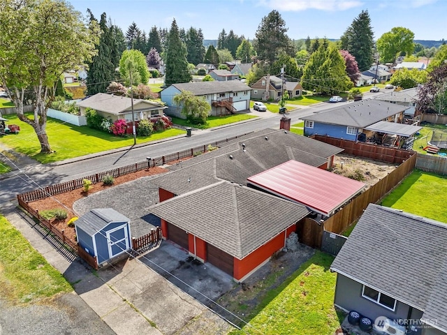 1001 Elm St, Centralia, WA 98531 - aerial view of residential area