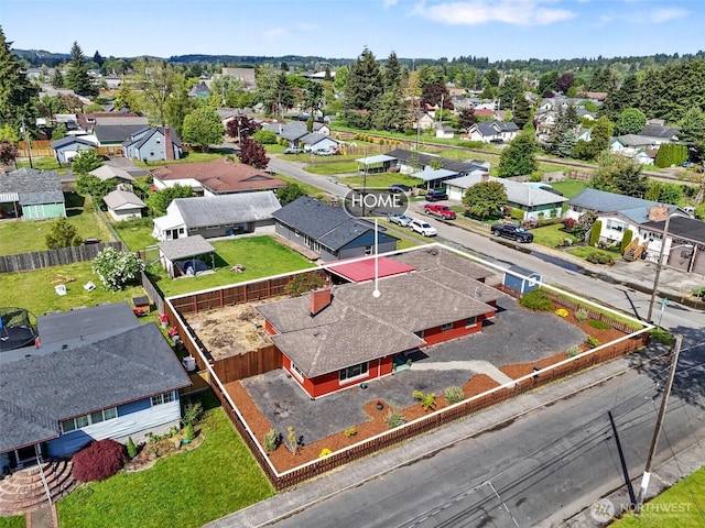 1001 Elm St, Centralia, WA 98531 - aerial perspective of suburban area