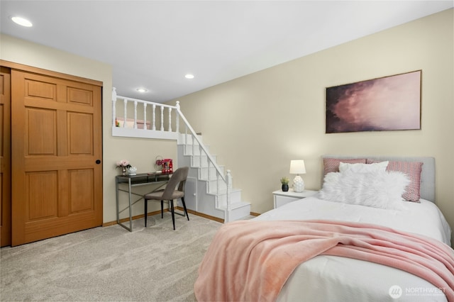32910 NE 40th Pl, Carnation, WA 98014 - bedroom with carpet flooring, recessed lighting, and baseboards