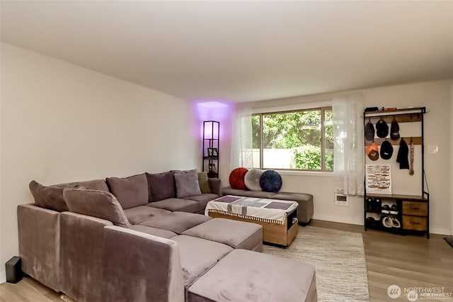 3834 175th Ave NE Unit G16, Redmond, WA 98052 - living area featuring light wood finished floors and baseboards