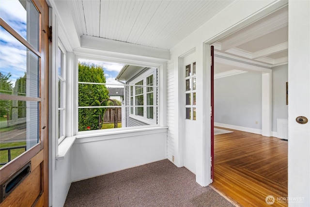 2828 Sunset Dr, Bellingham, WA 98225 - view of unfurnished sunroom