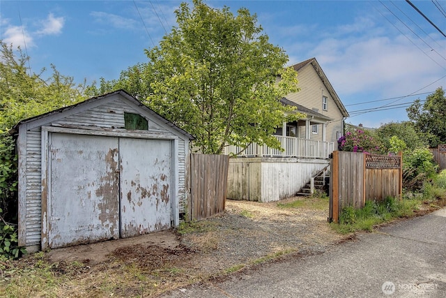 4604SW Lander St, Seattle, WA 98116 - garage with a storage unit