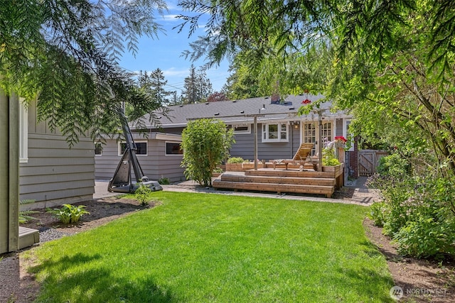 7510 Fauntleroy Way SW, Seattle, WA 98136 - rear view of house featuring a gate and a chimney