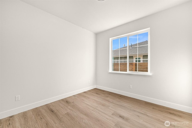 710 E 4th St, Nooksack, WA 98276 - empty room featuring baseboards and light wood-type flooring