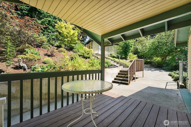 35029 37th Ave S, Auburn, WA 98001 - deck featuring stairway and a patio