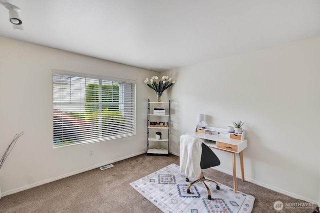 7407 143rd Avenue Ct E, Sumner, WA 98390 - carpeted home office featuring baseboards