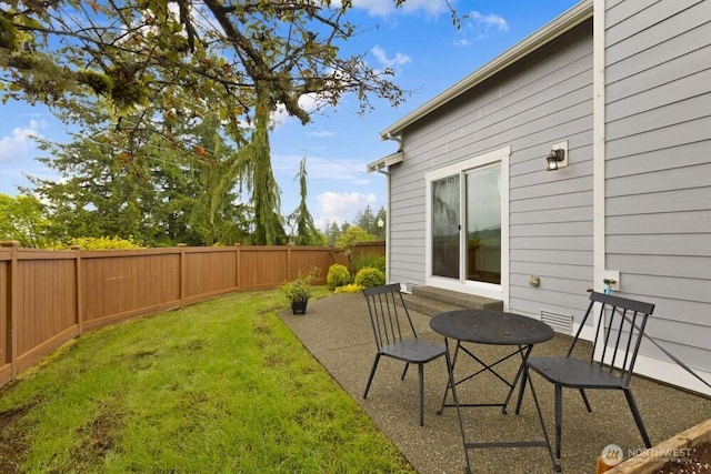 3707 Simmons Heights Ln SW, Tumwater, WA 98512 - view of yard with a patio area
