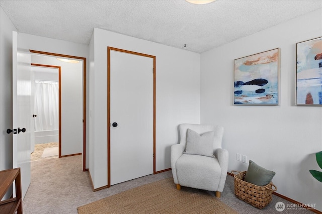 4824 237th Pl SE, Bothell, WA 98021 - living area with carpet flooring and a textured ceiling