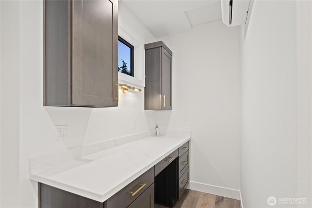 20519 Benson Ridge Ln, Mount Vernon, WA 98274 - bathroom with wood finished floors, vanity, and baseboards