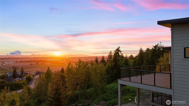 20519 Benson Ridge Ln, Mount Vernon, WA 98274 - view of yard featuring a balcony