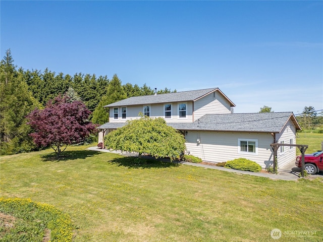 1160 Cays Rd, Sequim, WA 98382 - view of front of house featuring a front yard