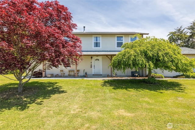 1160 Cays Rd, Sequim, WA 98382 - view of front of house with a front yard