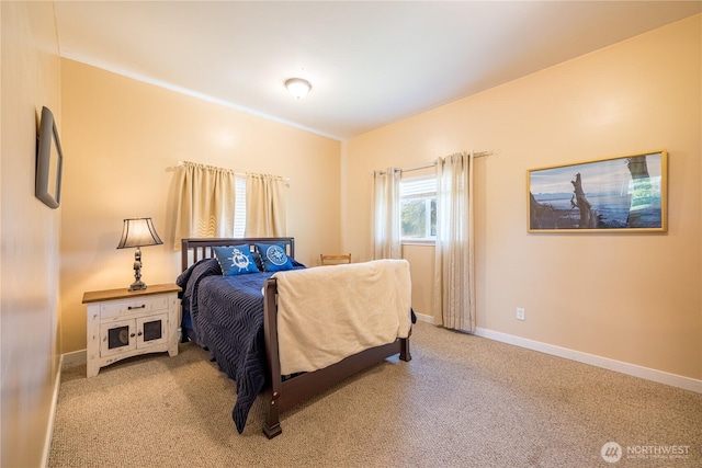 1160 Cays Rd, Sequim, WA 98382 - bedroom with light carpet and baseboards