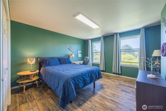1160 Cays Rd, Sequim, WA 98382 - bedroom with wood finished floors and baseboards