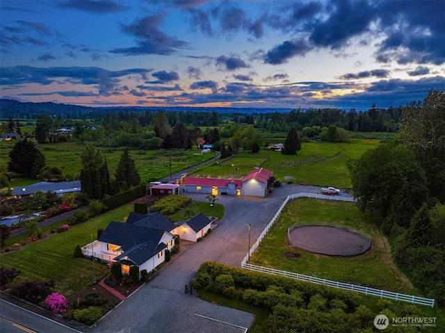 10918 159th Ave SE, Snohomish, WA 98290 - view of aerial view at dusk