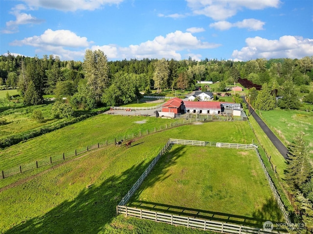 10918 159th Ave SE, Snohomish, WA 98290 - view of rural area with agricultural land and a heavily wooded area