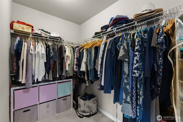 4415 Goldcrest Dr NW, Olympia, WA 98502 - walk in closet featuring carpet