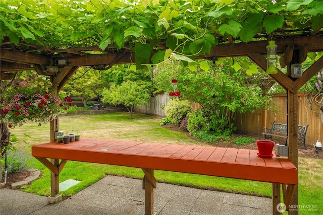 27772 213th Ct SE, Maple Valley, WA 98038 - fenced backyard with a wooden deck
