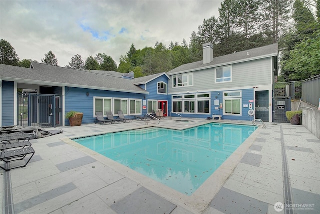 12019 NE 204th Pl Unit D303, Bothell, WA 98011 - community pool featuring a patio