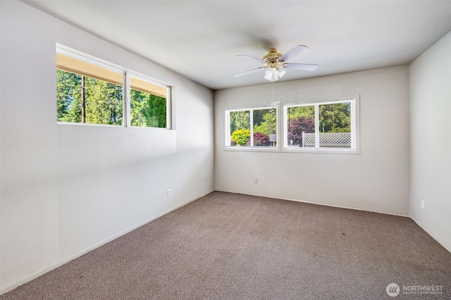 11319 86th Ave E, Puyallup, WA 98373 - carpeted spare room featuring ceiling fan