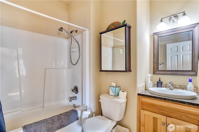 152 N Oar Loop NW, Ocean Shores, WA 98569 - full bath with toilet, tub / shower combination, and vanity