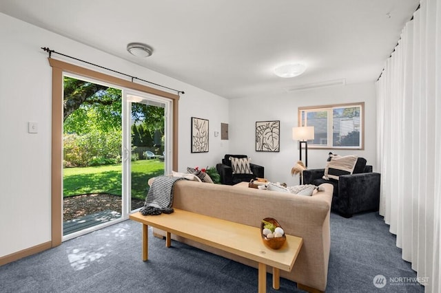 8414 34th Ave SW, Seattle, WA 98126 - living room with carpet floors