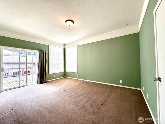173 Steelhead Dr, Silver Creek, WA 98585 - carpeted spare room featuring baseboards and a textured ceiling