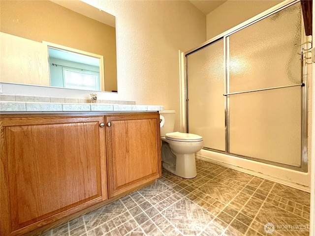 173 Steelhead Dr, Silver Creek, WA 98585 - full bath featuring toilet, vanity, and a stall shower