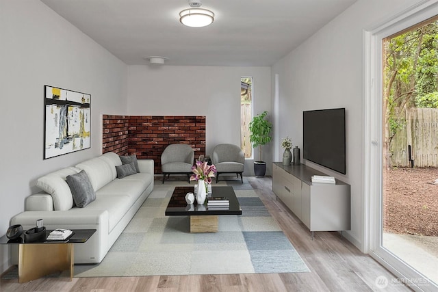 19055 SE 269th St, Covington, WA 98042 - living room featuring light wood-style floors