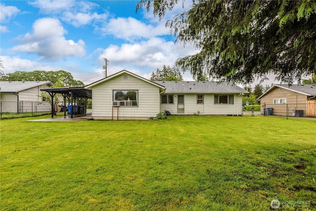 8718 Hipkins Rd SW, Lakewood, WA 98498 - rear view of house with a patio area