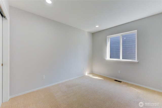 14531 86th Pl NE, Kenmore, WA 98028 - carpeted spare room featuring recessed lighting and baseboards