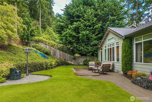 8122 104th Street Ct SW, Lakewood, WA 98498 - view of yard featuring a patio
