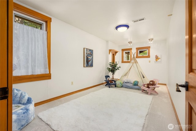 14427 Silven Ave NE, Bainbridge Island, WA 98110 - exercise area featuring carpet floors and baseboards