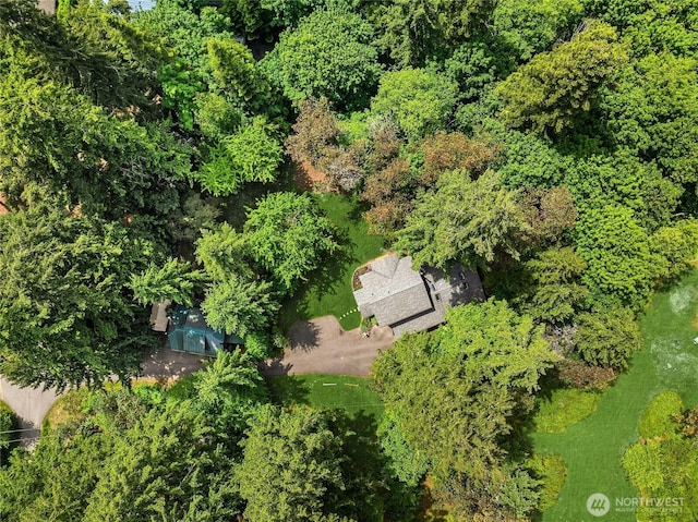 14427 Silven Ave NE, Bainbridge Island, WA 98110 - aerial view of property and surrounding area