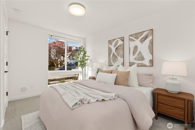 1206C NW 83rd St, Seattle, WA 98117 - carpeted bedroom featuring baseboards