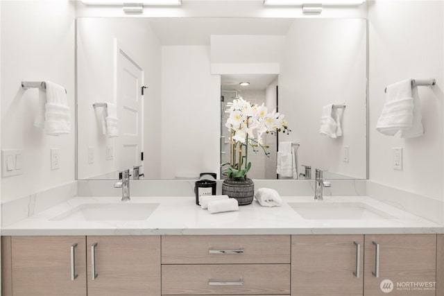 1206C NW 83rd St, Seattle, WA 98117 - full bath with double vanity