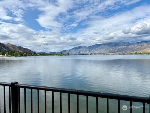 56 Westlake Rd, Oroville, WA 98844 - water view with a mountainous background