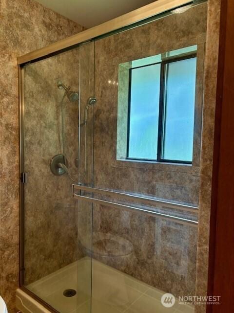 56 Westlake Rd, Oroville, WA 98844 - bathroom with a stall shower