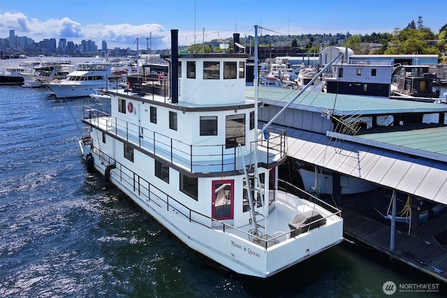 2401 N Northlake Way Unit B13, Seattle, WA 98103 - dock area with a water view